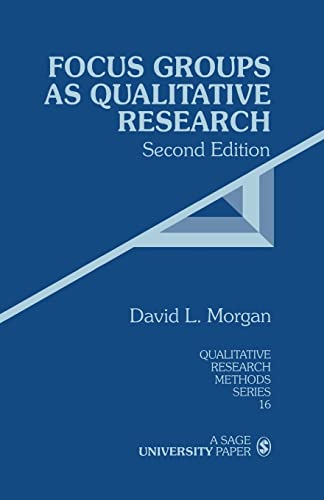 Focus groups as qualitative research Cover
