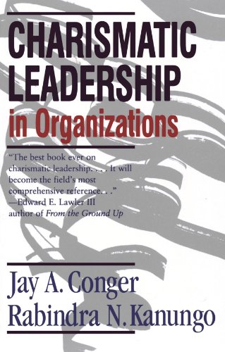 Charismatic leadership in organizations Cover