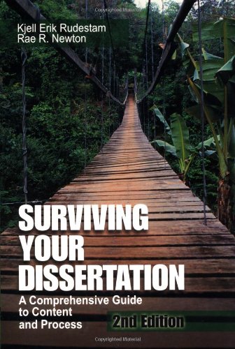 Surviving your dissertation Cover