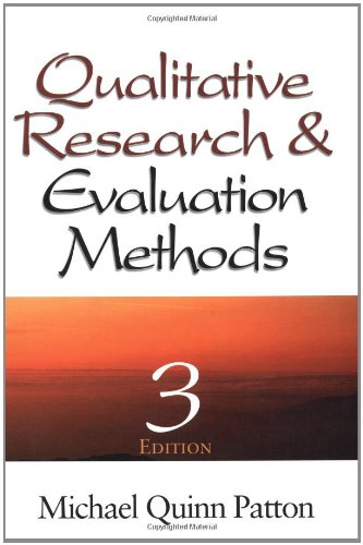 Qualitative research & evaluation methods Cover