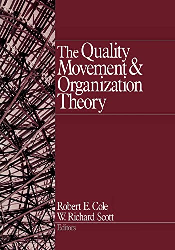 The quality movement & organization theory Cover