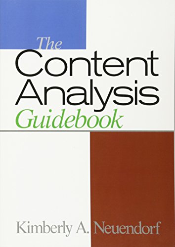 The Content Analysis Guidebook Cover