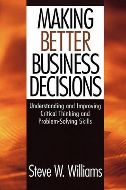 Making better business decisions Cover