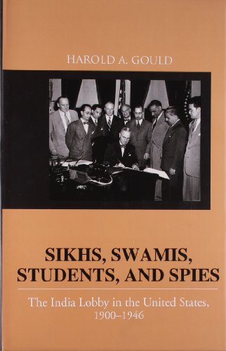 Sikhs, Swamis, Students and Spies Cover