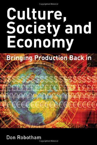 Culture, society, and economy Cover