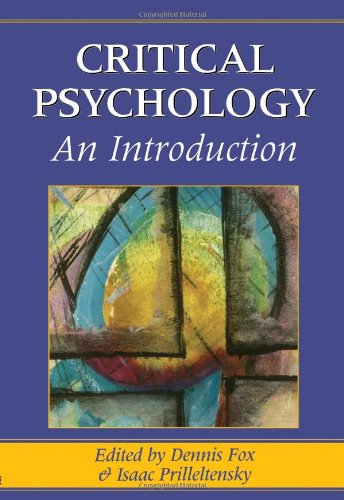 Critical psychology Cover