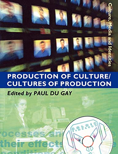 Production of culture/cultures of production Cover