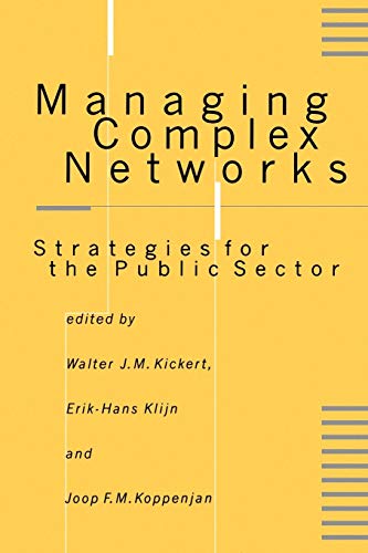 Managing complex networks Cover