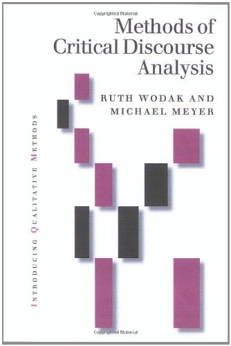 Methods of Critical Discourse Analysis (Introducing Qualitative Methods series) Cover