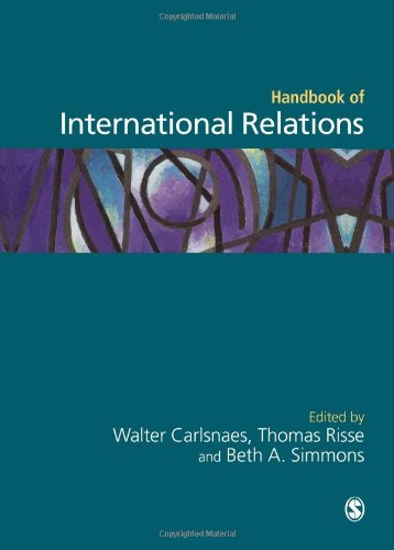 Handbook of international relations Cover