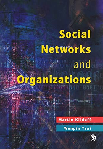 Social networks and organizations Cover