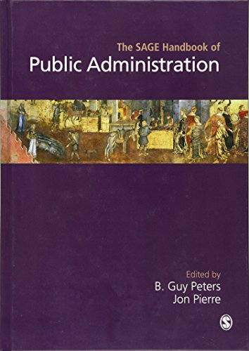 Handbook of Public Administration Cover