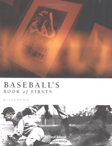 Baseball's Book of Firsts Cover