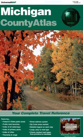 Michigan County Atlas (State Atlas Series) Cover