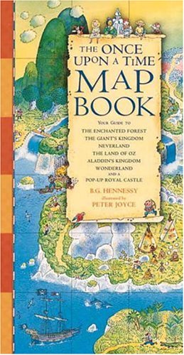 The once upon a time map book Cover