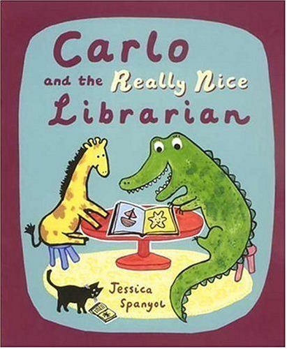 Carlo and the really nice librarian Cover