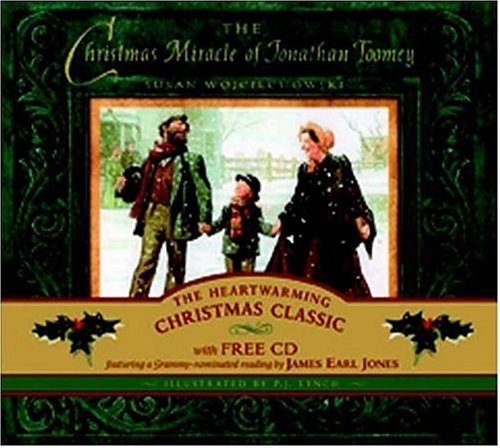 The Christmas Miracle of Jonathan Toomey Book and CD (Christmas Miracle of Jon Toome) Cover