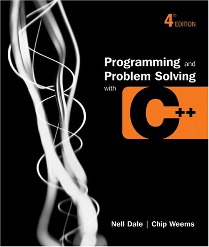 Programming and problem solving with C++ Cover