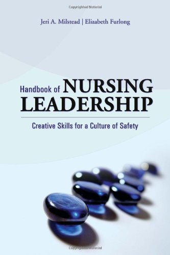Handbook of nursing leadership Cover