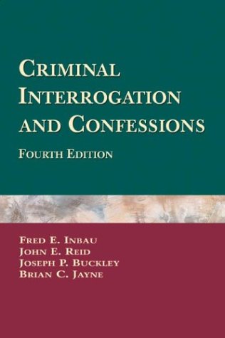 Criminal interrogation and confessions Cover