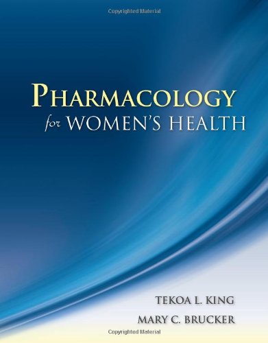 Pharmacology for women's health Cover