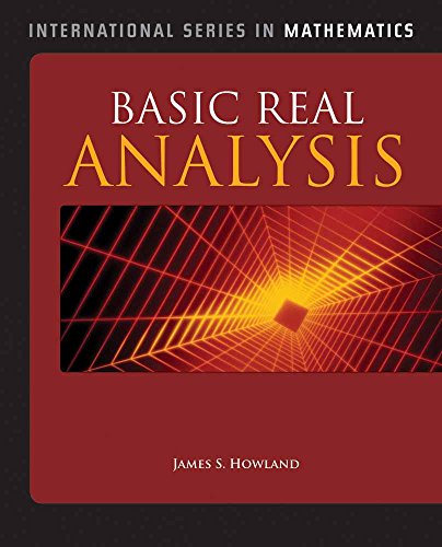 Basic real analysis Cover