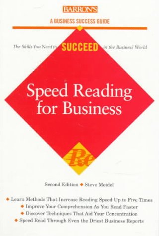 Speed reading for business Cover