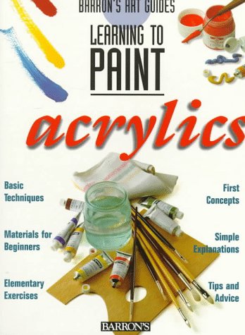 Learning to paint, acrylics Cover