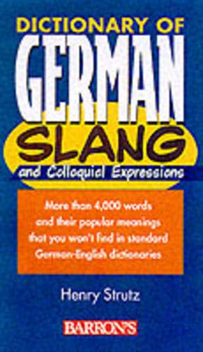 Dictionary of German slang and colloquial expressions Cover