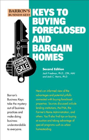 Keys to buying foreclosed and bargain homes Cover