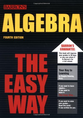 Algebra, the easy way Cover