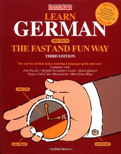 Learn German, Deutsch, the fast and fun way Cover