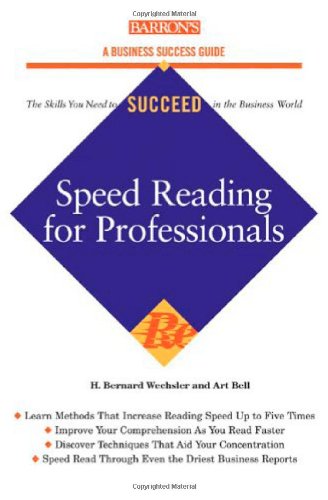 Speed reading for professionals Cover