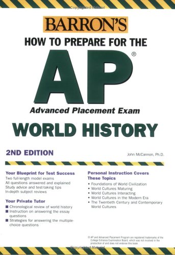 Barron's how to prepare for the AP world history examination Cover