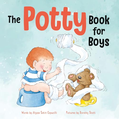 The potty book for boys Cover