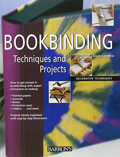 Bookbinding Techniques and Projects (Decorative Techniques Series) Cover