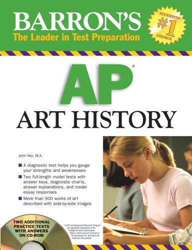 Barron's AP Art History--2008 with CD-ROM Cover