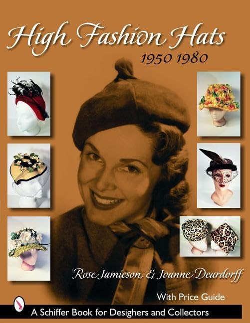 High Fashion Hats, 1950-1980 Poster