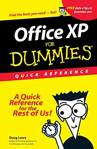 Office XP for dummies quick reference Cover