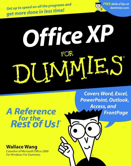 Office XP for dummies Cover