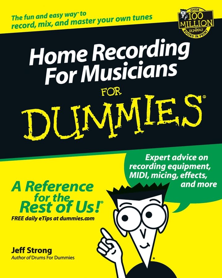 Home recording for musicians for dummies Cover