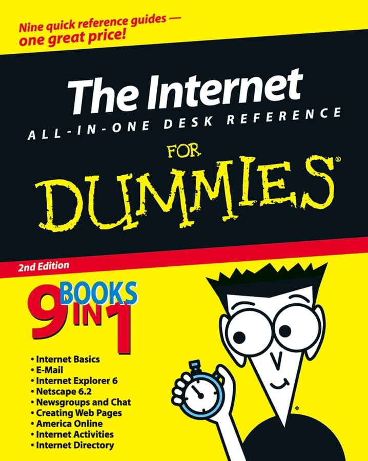 The Internet All-In-One Desk Reference for Dummies Cover