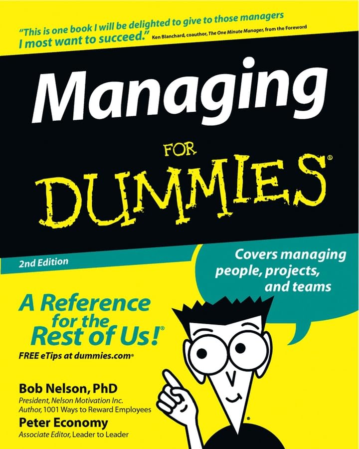 Managing for dummies Cover