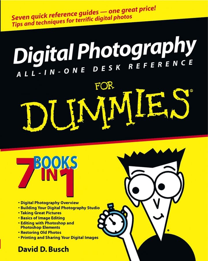 Digital photography all-in-one desk reference for dummies Cover