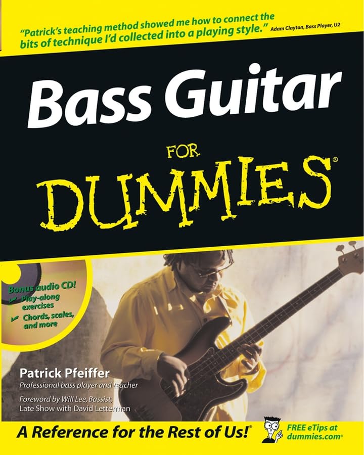 Bass guitar for dummies Cover