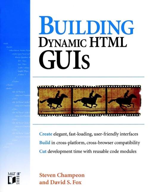 Building dynamic HTML GUIs Cover