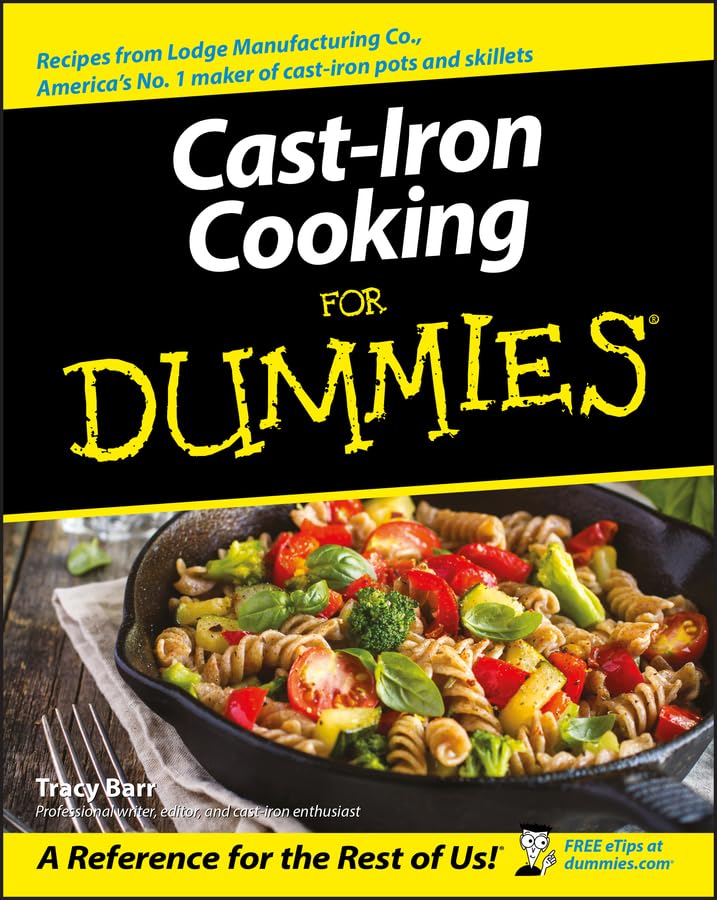 Cast Iron Cooking for Dummies Cover