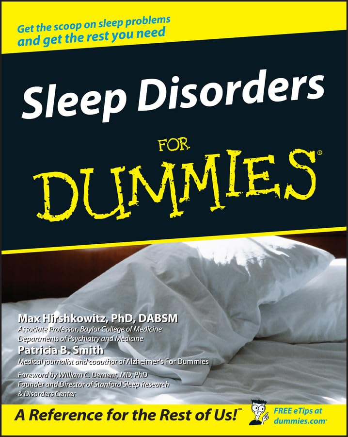 Sleep disorders for dummies Cover