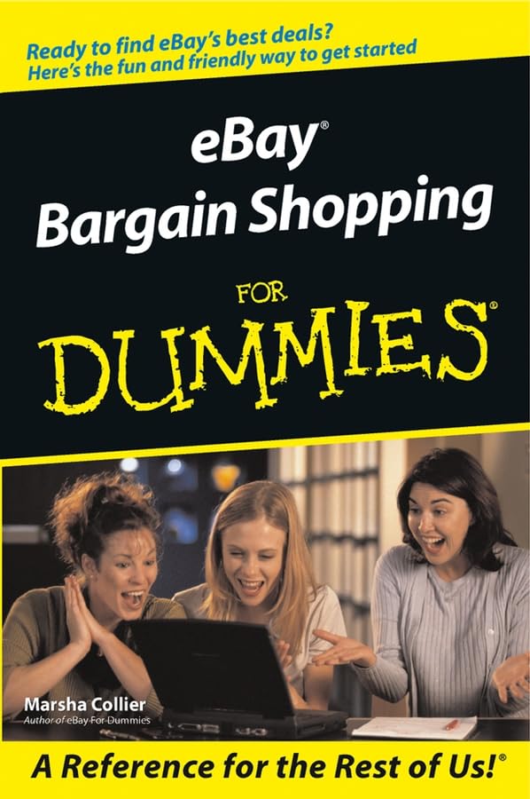 eBay bargain shopping for dummies Cover