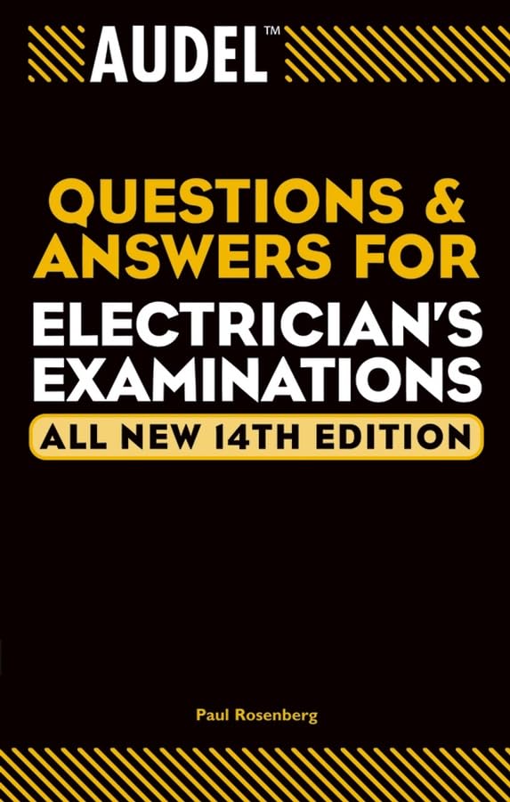 Audel Questions and Answers for Electrician's Examinations Cover